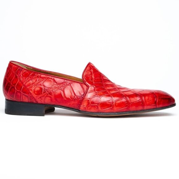 Mauri 4440 Alligator Loafers Red (Special Order) main image 4